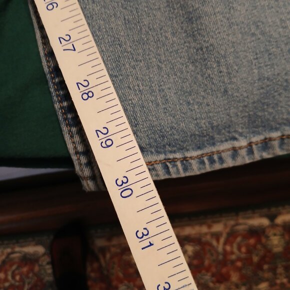 Levi Strauss & Co. Blue Jeans 512 34x32 Tapered Legs (0297A7) - Picture 8 of 9